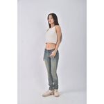 (L) gossip丹寧牛仔質感藍色長褲二手衣, , large