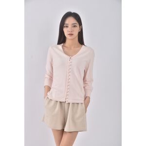 (L) 【依庭私服】single noble質感粉色外套二手衣