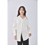 (M) the ladywore質感西裝杏色長袖上衣二手衣, , large