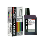 【龍品文創】利百代 909.33cc酒精性嘜克筆補充液-1瓶入-黑, , large