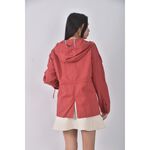 (S) euro como質感棉質純棉紅色外套二手衣, , large