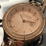 [星晴錶業]VERSUS VERSACE手錶,32mm,VV00001玫瑰金色錶面玫瑰金錶殼金銀相間精鋼錶帶款, , large