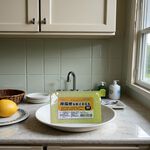 【天然不殘味不黏手 瓦斯爐 / 鍋具 / 流理台皆可用】菜瓜布 檸檬酸菜瓜布 小蘇打菜瓜布 30入菜瓜布, , large