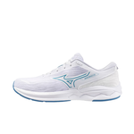 [KIXPRESS]Mizuno Wave Revolt 3 男女 慢跑鞋 運動鞋 緩衝 回彈 美津濃 白 藍 [J1GC231471], , large