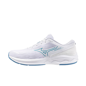 [KIXPRESS]Mizuno Wave Revolt 3 男女 慢跑鞋 運動鞋 緩衝 回彈 美津濃 白 藍 [J1GC231471]