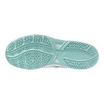 Mizuno Sky Blaster 男 羽球鞋 寬楦 支撐 抗扭 瞬移 白 黑綠 [71GA253313], , large