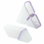 【龍品文創】日本SONIC FD-2286 輕巧三角筆袋-W光透紫, , large