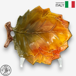 【SOLO歐洲家居】Modigliani 義大利製手工陶 19cm 楓樹葉碗 LT 秋季河岸系列, , large