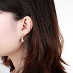 【Angel & Me】點點滴滴 水滴 s925 純銀 耳環 耳夾 生日 情人節 禮物, , large