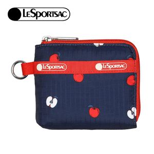 |快速出貨|Lesportsac SLIM WALLET 極簡輕薄錢包/ 小蘋果
