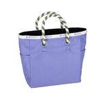 |快速出貨|Lesportsac Medium 2 Way Tote 中型雙面托特包/ 藍紫色簡約風, , large