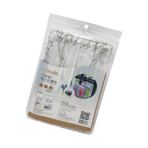 KIYODO不鏽鋼陽台晾曬架-36夾-2入