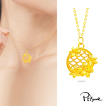 【Prisme Gold】黃金項鍊 捕夢網 鍊墜項鍊 (金重：約0.08錢±0.03), , large