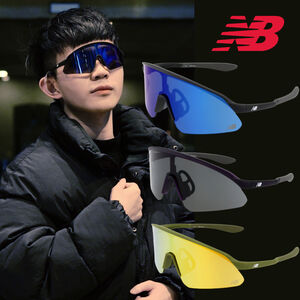 NEW BALANCE 運動太陽眼鏡 偏光鏡 台灣公司貨 可調鼻墊 運動眼鏡 NB08111 25SS 【樂買網】