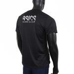 Asics 男 短袖 上衣 運動 訓練 慢跑 吸濕 快乾 柔軟 舒適 亞瑟士 黑 [2031E355-001], , large