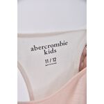 (S) abercrombie fitch針織棉質兩件式粉色長袖上衣二手衣, , large