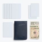 Bellroy 超薄皮夾 卡夾 優質皮革-深海藍, , large