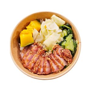 Deep Fried Pork Belly Lunch Box