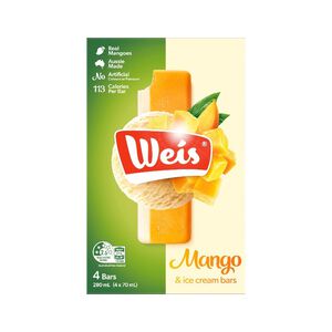 Weis Mango Ice Cream Bar