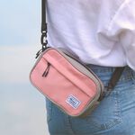 【MQ】 Colorblock Brick Bag, , large