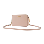 Michael Kors 金字logo方形鏈帶斜背包/粉色, , large