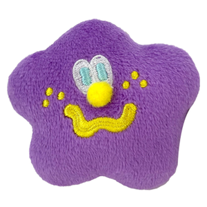 [九越]KINGJUN絨毛別針飾扣-病毒花