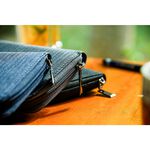 【MQ】Yamagata Fine Herringbone Zipper Long Clip, , large