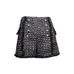 EVA灰黑呢料雙排釦短褲, , large