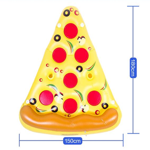 Thickened and enlarged inflatable swimming ring with a water-shaped design, float board, floating bed, shaped inflatable mattress, summer water play, sunbathing water mattress.