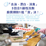 [日日好物]日本KAO花王-濃密鹼性泡沫去油除臭清潔劑400ml/綠頭噴槍瓶(廚房衛浴清潔劑,洗手台,排水口,不鏽鋼濾網,砧板,爐具皆適用), , large