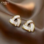 【Gulicc】古莉可 耳環  雙三角 耳環, , large