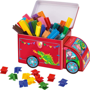 【龍品文創】輝柏 Faber-Castell 卡車33色連接筆 155072