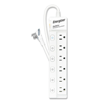 ENERGIZER 勁量 按壓式開關 延長線 7開3孔6座 1.8米 EPB-736L6 環保包(無泡殼、紙板), , large