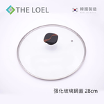 【THE LOEL】韓國天然原礦不挑爐不沾鍋系列-韓國强化玻璃鍋蓋(28cm&30cm)｜通用不沾平底鍋 & 深炒鍋, , large