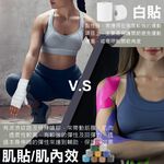【MACMUS】運動白貼｜運動白布膠布 肌貼 肌內效 防受傷白貼膠布 腳踝膠帶膠布 復健膠帶膠布 健身白色膠帶 運動白貼, , large