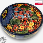 【SOLO Vintage】Cerraf Polish Pottery 13cm Rice Bowl Where Flowers Bloom Deeply Series Made in Poland, , large