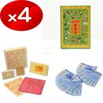 【金發財金紙】普渡家畜寵物-家畜寵物金冥國台幣組合-含冥國台幣千於面額500張-4入組, , large