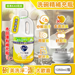 [日日好物]日本KAO花王-珂珂透CUCUTE去重油汙除漬濃縮洗碗精補充瓶1250ml/瓶(多款可選), , large
