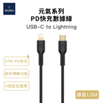 【WiWU】27W PD Fast Charging Cable 1.2M-White, , large