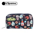 |快速出貨|Lesportsac Rectangular Cosmetic 長形化妝包/ 紐約美食插畫風, , large