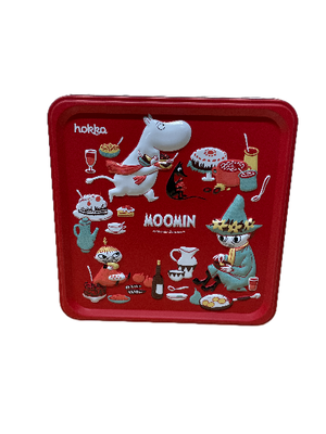 Moomin Valley Biscuit milk can