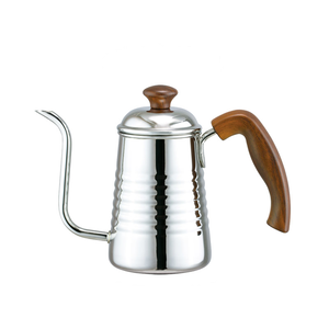 PEARL HORSE Wood Grain Handle LeLang Fine Spout Kettle 500cc – JA-S-077-046