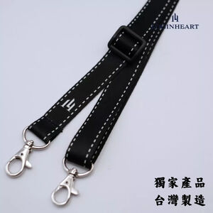 Textured Black Woven Strap