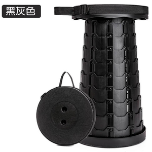 【SV9938】升級加厚款 螺旋伸縮椅凳 便攜式折疊椅 釣魚椅 排隊椅 烤肉露營折疊伸縮椅 承重150公斤