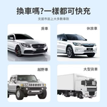 【Leo手機周邊專賣店】PHILIPS飛利浦  黑金剛快充車充組, , large