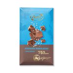 Dark chocolate75% with sea salt, , large
