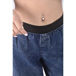 (XL) 鬆緊藍色長褲二手衣, , large