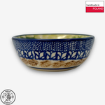 【SOLO Vintage】Cerraf Polish Pottery 9cm Small Bowl Banquet of Elegant Red Series Made in Poland, , large