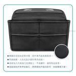 [威力車坊]【CARAC】3D立體皮革椅背收納袋, , large