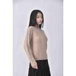 (M) uniqlo排扣棕色長袖上衣二手衣, , large